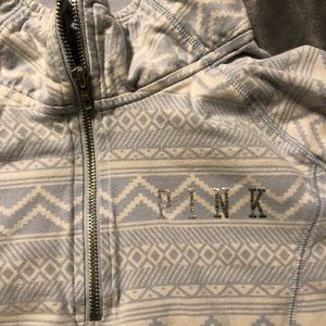 💐✨Baby blue and cream PINK quarter zip